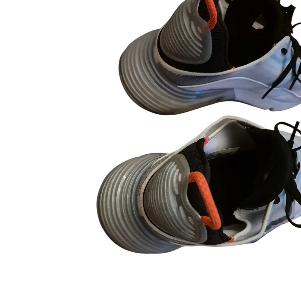Nike Silver and‎ Black Athletic Shoes Sleek Design